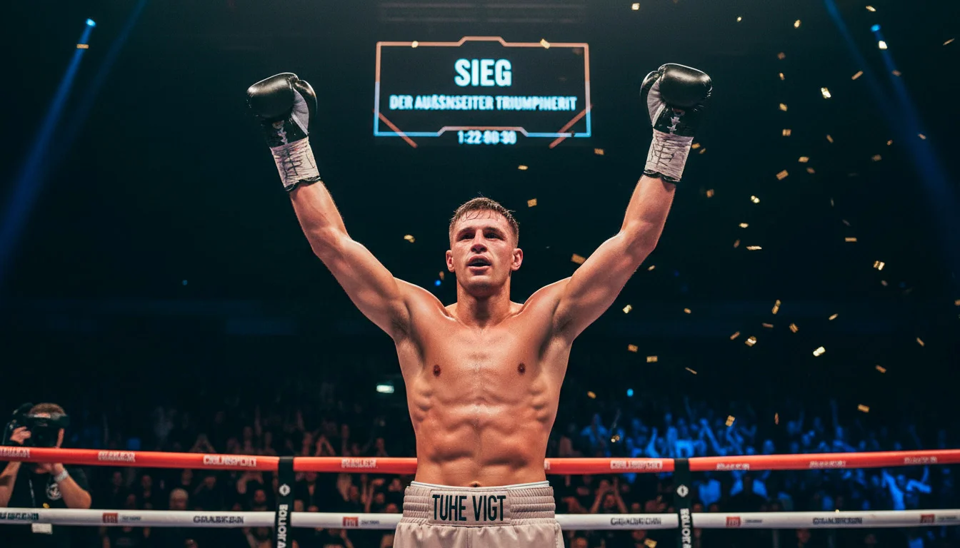 Underdog-Boxer feiert Sieg im Ring - Außenseiterwetten beim Boxen