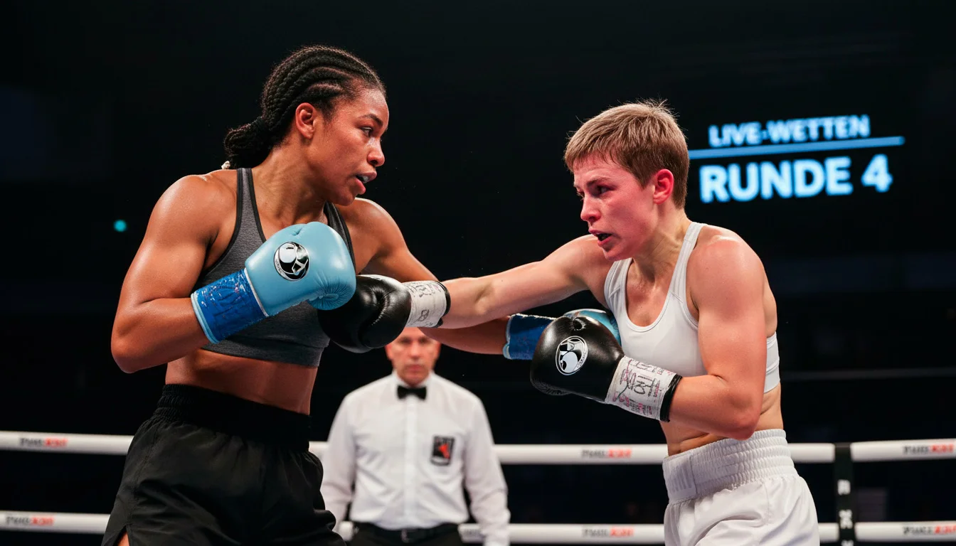 Zwei Boxerinnen im Ring - Frauenboxen und Wetten
