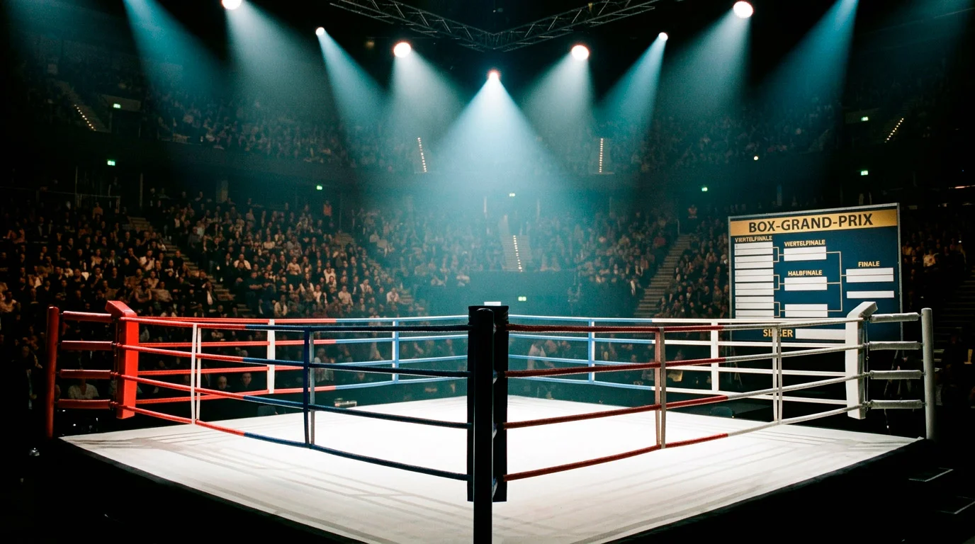 Boxring bei einem Turnierevent - WBC Boxing Grand Prix